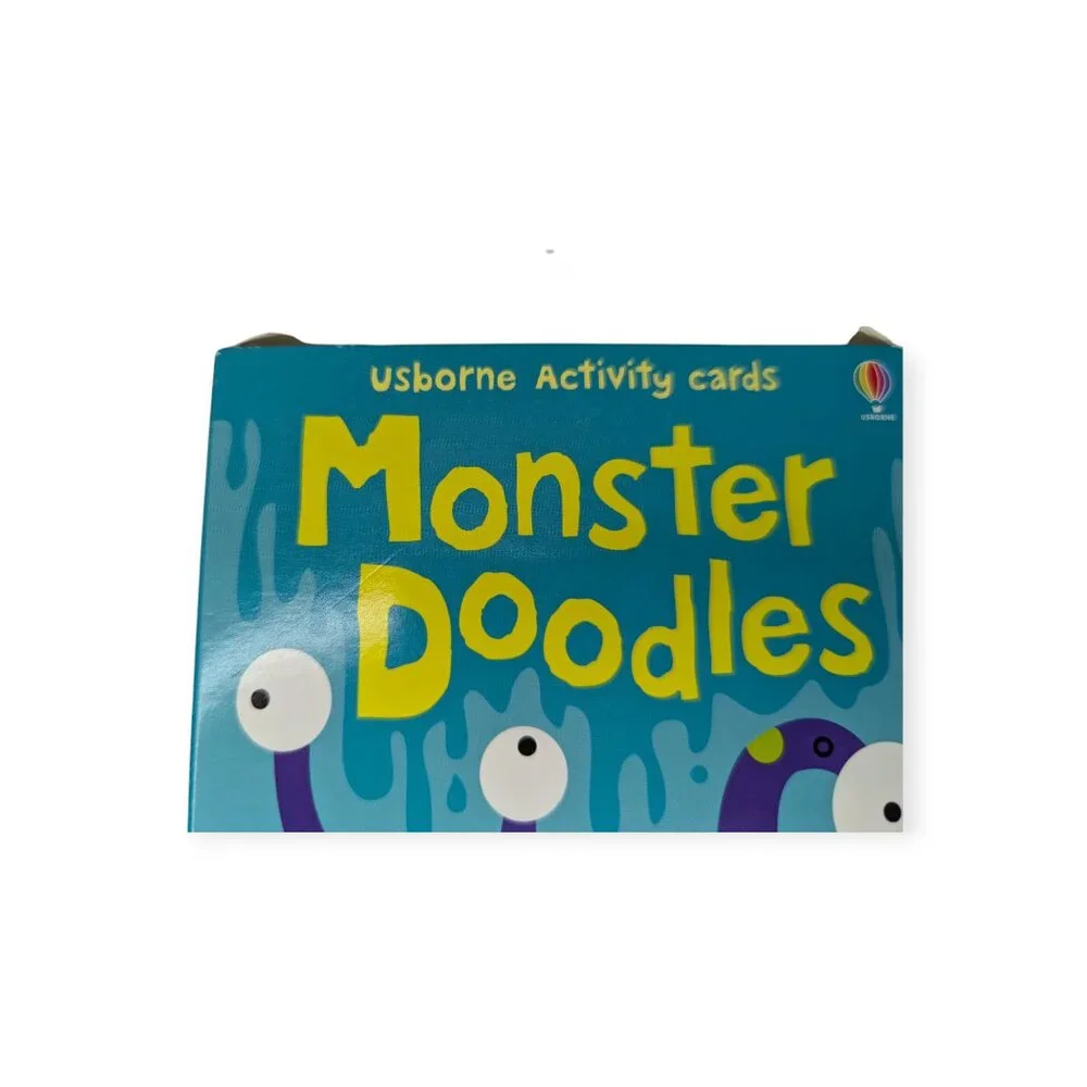 Usborne Activity Cards Monster Doodles
